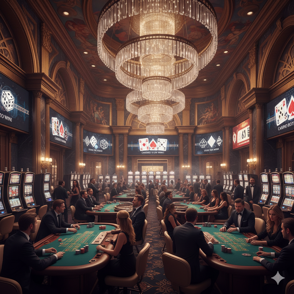 Game Casino & Background
